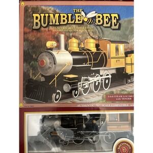 Bachmann The Bumble Bee G Scale Electric Train Set 4 6 0 Steam Locomotive Tender